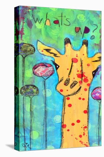 What's Up Giraffe-Jennifer McCully-Premier Image Canvas