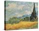 Wheat Field With Cypresses-Vincent Van Gogh-Stretched Canvas