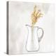 Wheat Vase 1-Kimberly Allen-Stretched Canvas