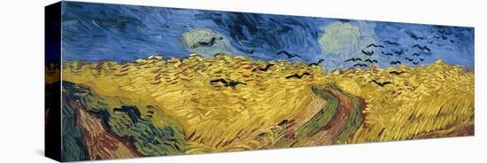 Wheatfield with Crows, 1890-Vincent van Gogh-Premier Image Canvas