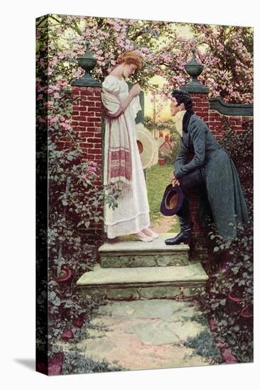 When All the World Seemed Young, Harpers Magazine, 1909-Howard Pyle-Premier Image Canvas