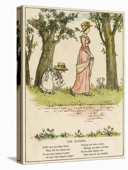 When You and I Grow Up-Kate Greenaway-Stretched Canvas