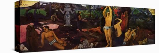 'Where Do We Come From - What Are We? - Where Are We Going?', 1936-Paul Gauguin-Premier Image Canvas