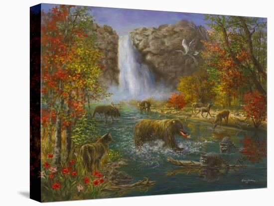 Where the Animals Play-Nicky Boehme-Premier Image Canvas