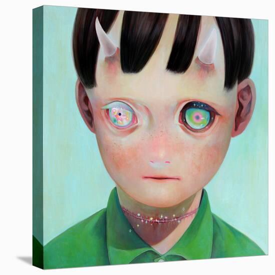 Whereabouts of God #1-Hikari Shimoda-Stretched Canvas