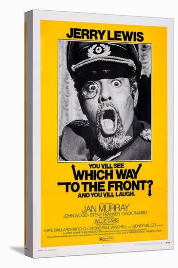 Which Way to the Front?, Jerry Lewis, 1970-null-Stretched Canvas