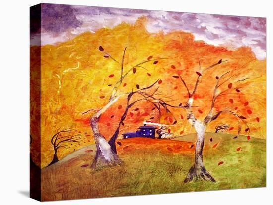 Whimsical Wind-Ruth Palmer 3-Stretched Canvas