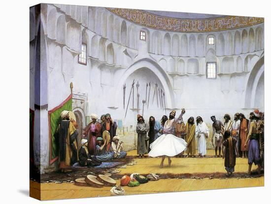 Whirling Dervishes, c.1895-Jean Leon Gerome-Premier Image Canvas