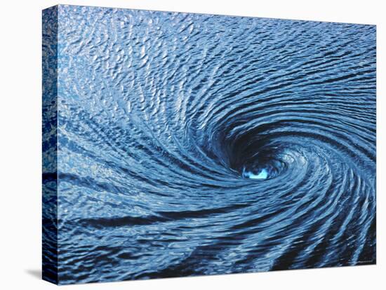 Whirlpool, a Fathom Across at Spinning Vortex, Caused by Converging Tides and Currents in Gulf-George Silk-Premier Image Canvas