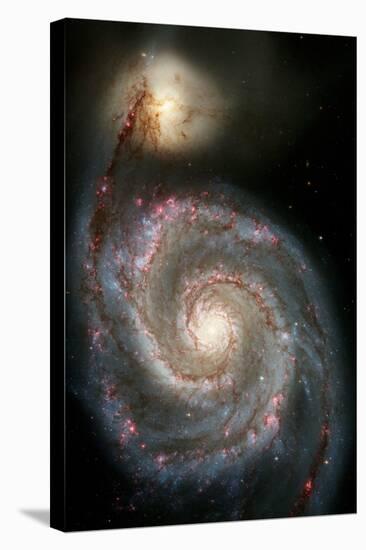 Whirlpool Galaxy-null-Premier Image Canvas