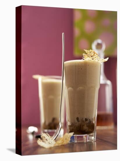 Whisky and Coffee Zabaione in Two Glasses-Marc O^ Finley-Premier Image Canvas