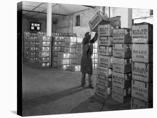 Whisky Blending at Wiley and Co, Sheffield, South Yorkshire, 1960-Michael Walters-Premier Image Canvas