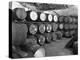 Whisky in Barrels at a Bonded Warehouse, Sheffield, South Yorkshire, 1960-Michael Walters-Premier Image Canvas