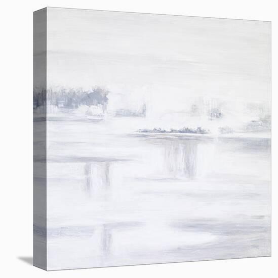 White Abstract I-Hyunah Kim-Stretched Canvas