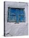 White Adobe Wall, Windows Painted Blue, Cuzco, Peru-Cindy Miller Hopkins-Premier Image Canvas