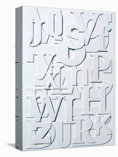 White Alphabet-Philip Sheffield-Premier Image Canvas