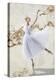 White Ballerina-Teo Rizzardi-Stretched Canvas