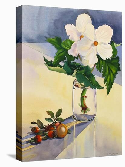 White Begonia and Rosehips-Christopher Ryland-Premier Image Canvas