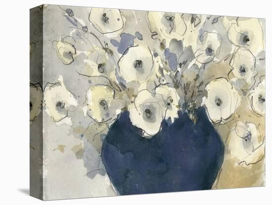 White Blossom Study II-null-Stretched Canvas