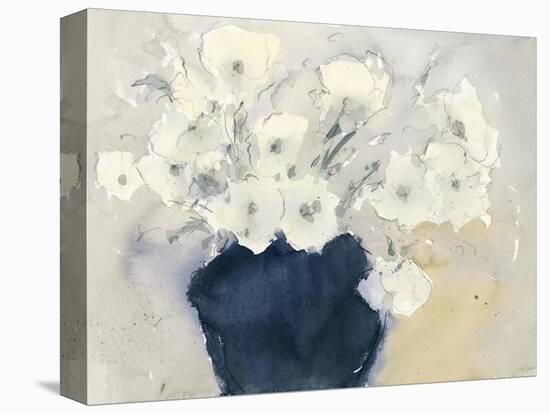 White Bouquet-null-Stretched Canvas
