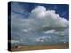 White Clouds in a Blue Sky at Shingle Street Near Felixstowe, Suffolk, England, United Kingdom-Strachan James-Premier Image Canvas