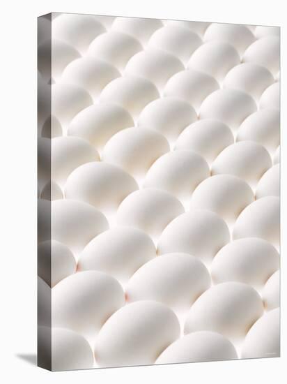 White Eggs, Lying on Their Sides, Filling the Picture-Klaus Arras-Premier Image Canvas