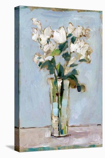 White Floral Arrangement I-Ethan Harper-Stretched Canvas