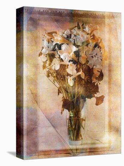 White Flowers in a Vase-Colin Anderson-Premier Image Canvas