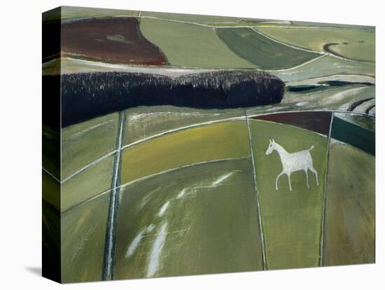 White Horse, Cherhill-Eric Hains-Premier Image Canvas