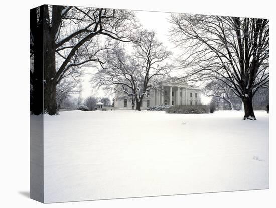 White House Presidential Mansion-Carol Highsmith-Stretched Canvas