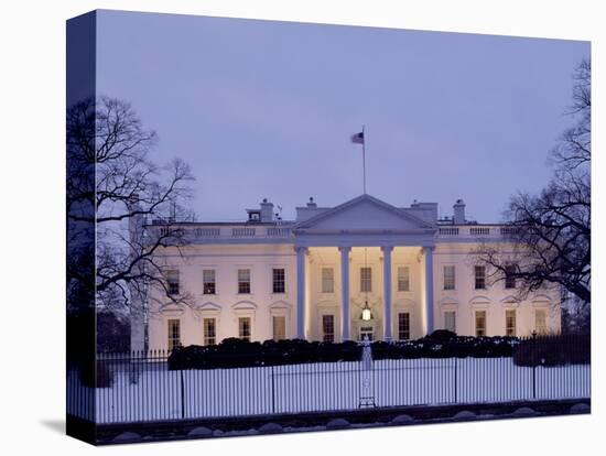 White House Presidential Mansion-Carol Highsmith-Stretched Canvas