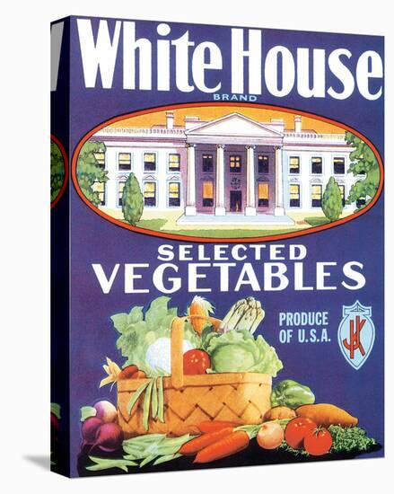 White House Vegetables-null-Stretched Canvas