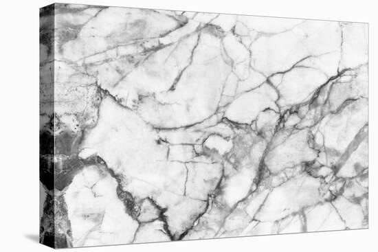 White Marble Texture, Detailed Structure of Marble in Natural Patterned for Background and Design.-noppadon sangpeam-Premier Image Canvas