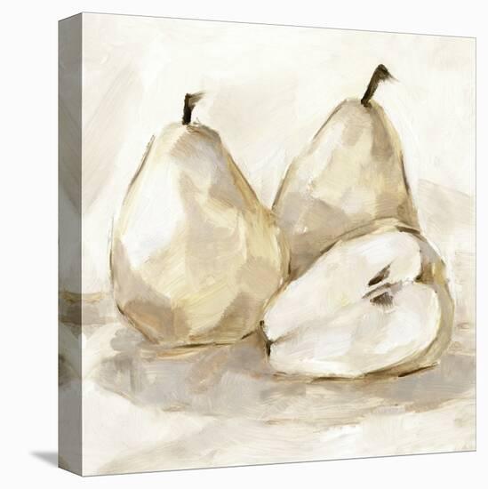 White Pear Study I-Ethan Harper-Stretched Canvas