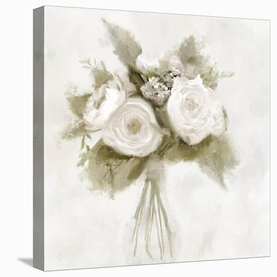 White Peonies-Kimberly Allen-Stretched Canvas