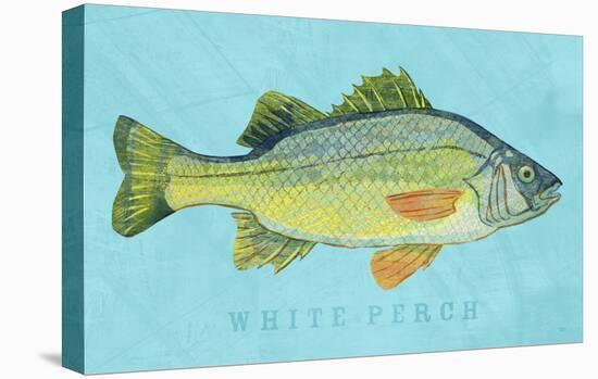 White Perch-John Golden-Stretched Canvas