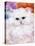 white persian cat,pets,family-sylvia pimental-Stretched Canvas