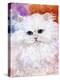 white persian cat,pets,family-sylvia pimental-Stretched Canvas