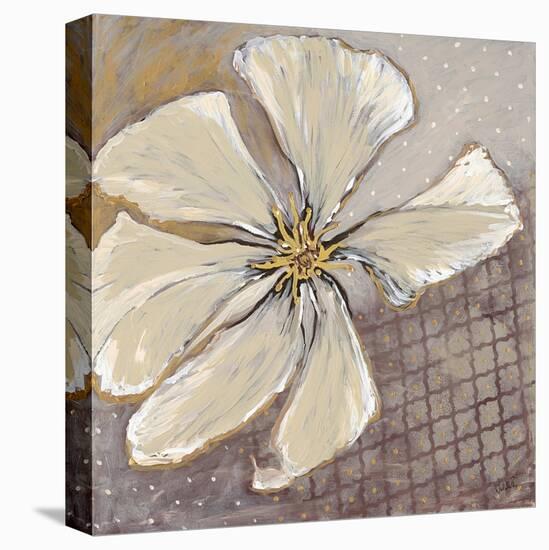 White Petals 1-Walela R.-Stretched Canvas