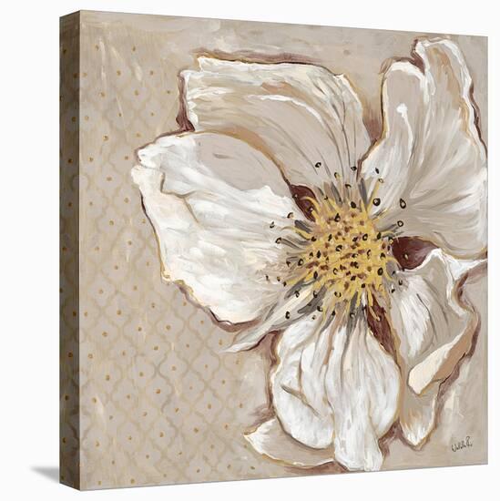 White Petals 2-Walela R.-Stretched Canvas