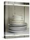 White Plates and Soup Plates (In Piles)-Ellen Silverman-Premier Image Canvas