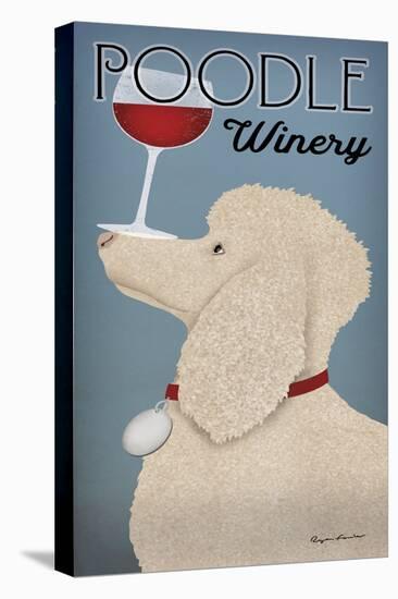 White Poodle Winery-Ryan Fowler-Stretched Canvas