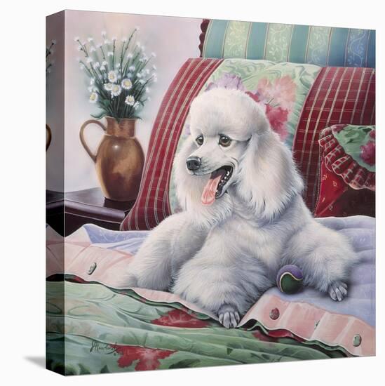 White Poodle-Jenny Newland-Premier Image Canvas