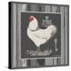 White Rooster-Gwendolyn Babbitt-Stretched Canvas