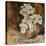 White Rose-Lorrie Lane-Stretched Canvas