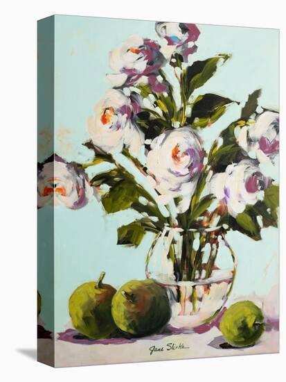 White Rose-Jane Slivka-Stretched Canvas