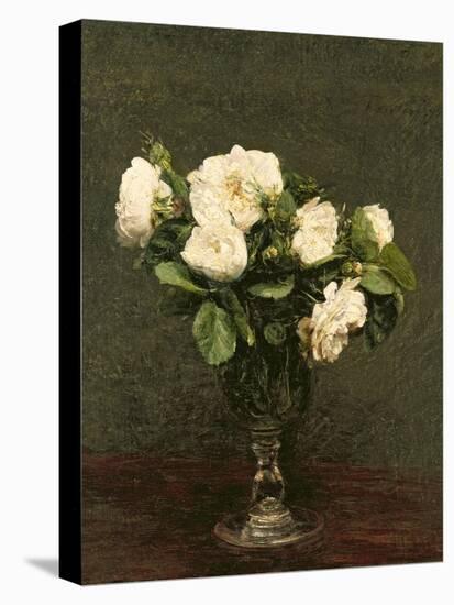 White Roses, 1875-Henri Fantin-Latour-Premier Image Canvas
