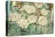 White Roses I-Carol Black-Stretched Canvas