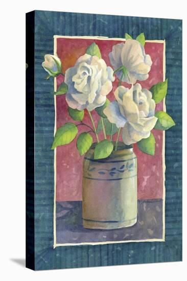 White Roses-Fiona Stokes-Gilbert-Premier Image Canvas