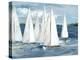 White Sails-Sally Swatland-Stretched Canvas